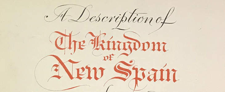 A Description of The Kingdom of New Spain