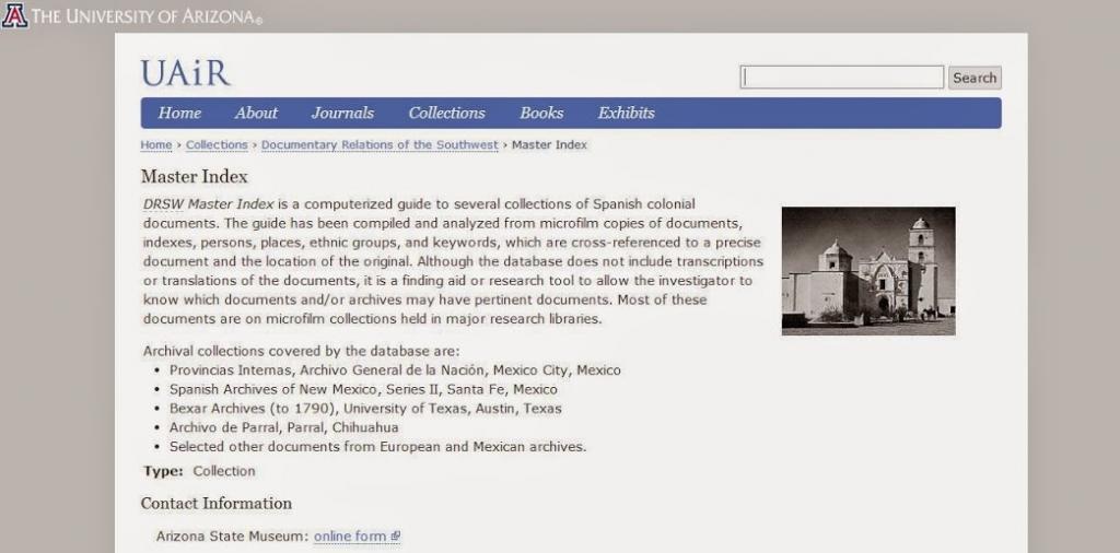 Spanish Colonial Documents of Northern New Spain