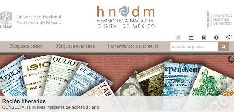 Hemeroteca Nacional Digital de Mexico